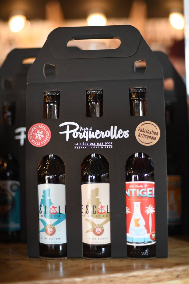 Coffret de bières artisanles pour cadeau d'entreprise hyères