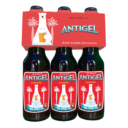 Bière artisanale Antigel ambrée Hyères