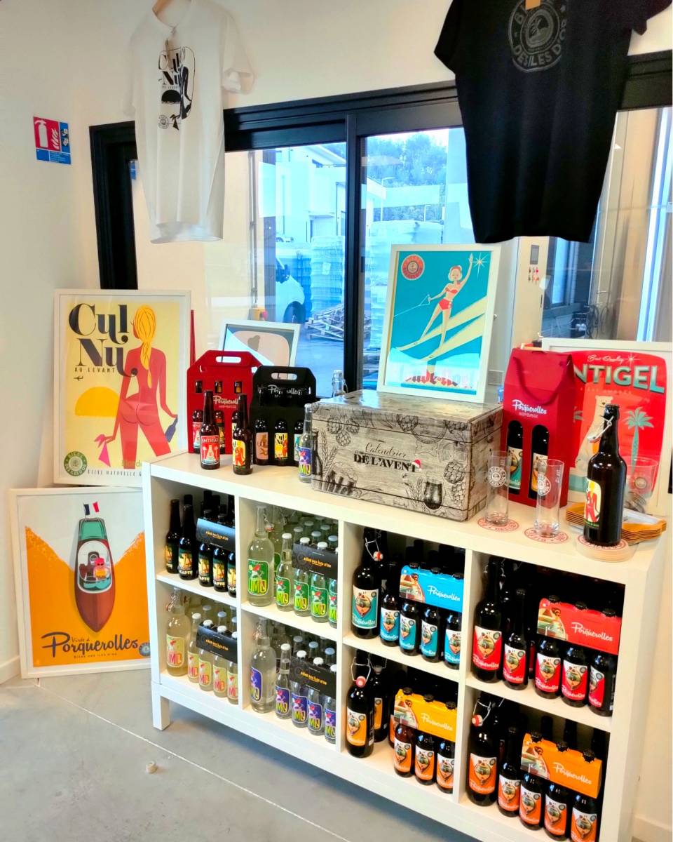 Brasserie et boutique de bières artisanales à Hyères