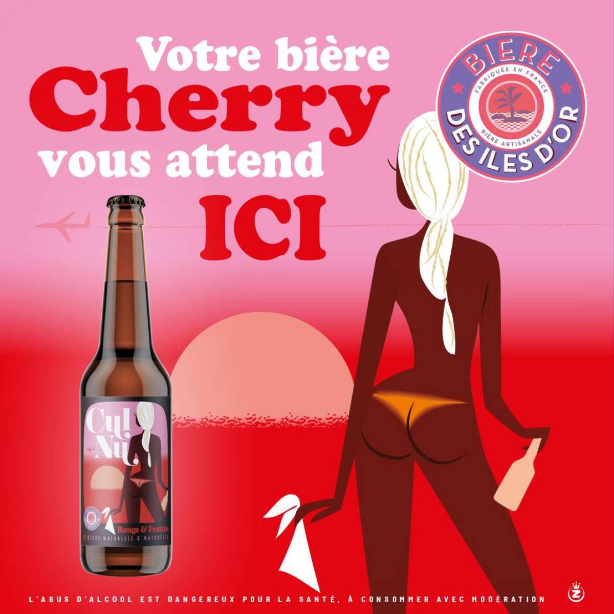 Bière artisanale bio saveur cerise à Hyères