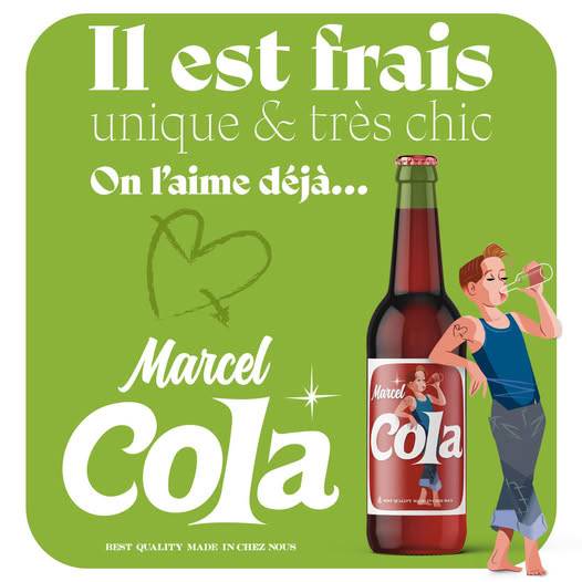 Boisson au cola la Bière des Iles d'Or à Hyères