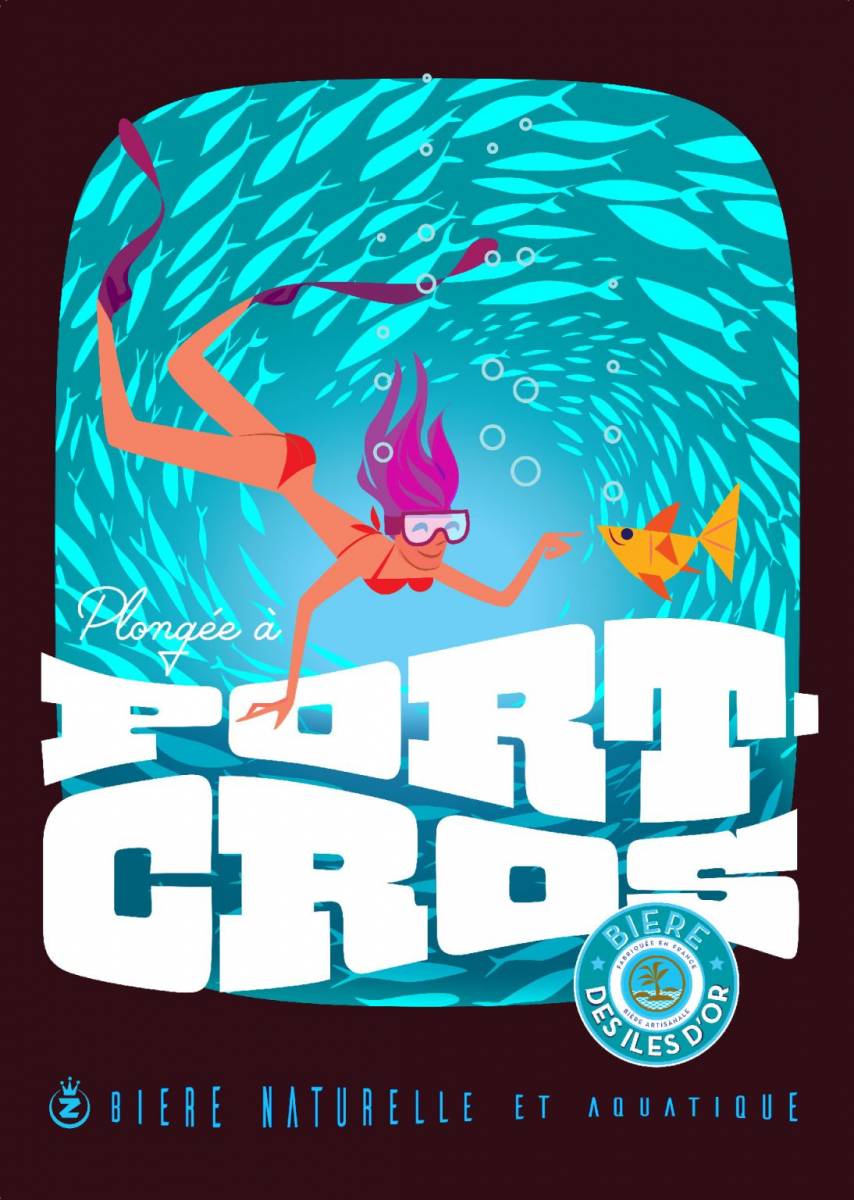 La Plongée de Port Cros bière artisanale Hyères