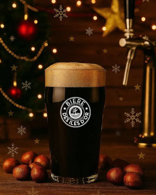 Bière brune des Iles d'Or Hyères