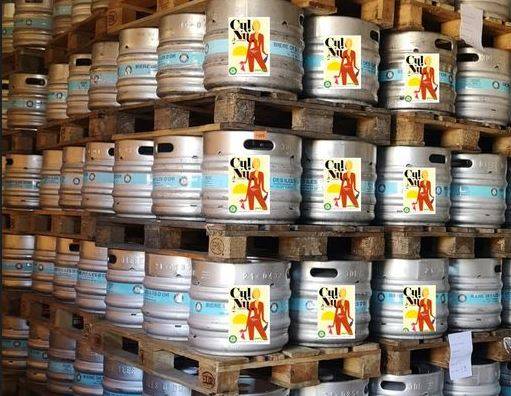 Fûts de bière bio La Cul Nu à Toulon