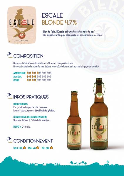 Bière blonde Escale