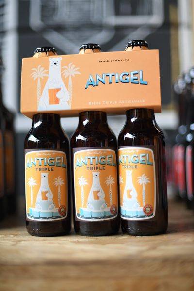 Bière artisanale locale Antigel près de Toulon